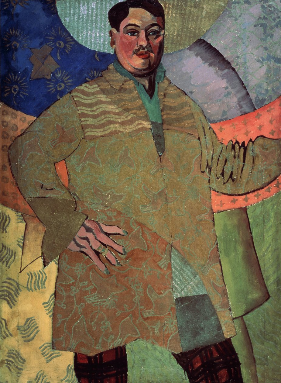 Selbstporträt, 1915 von Aristarkh Vasilievic Lentulov