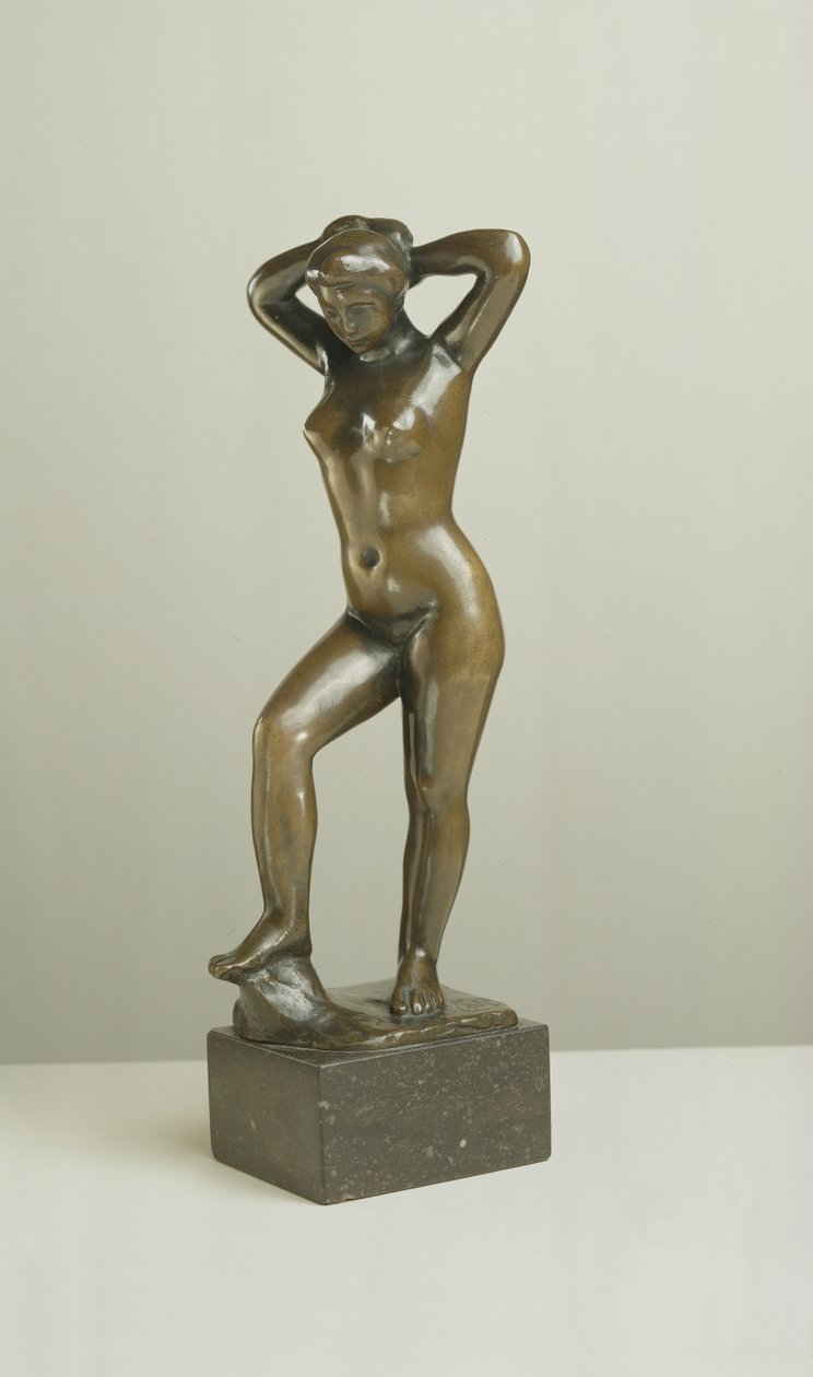 Badende mit erhobenen Armen von Aristide Maillol