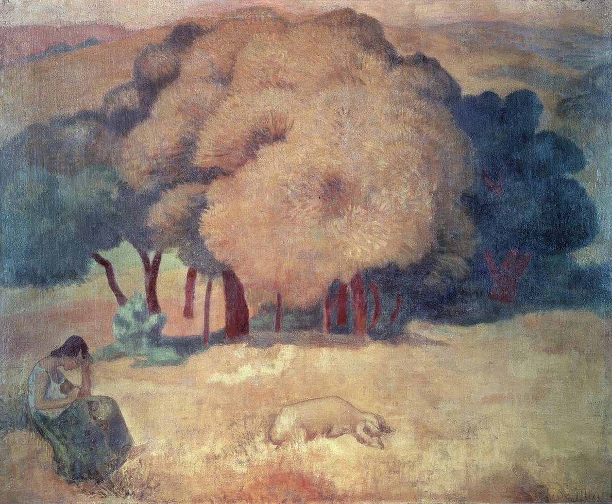Der verlorene Sohn – Nabi-Malerei von Aristide Maillol