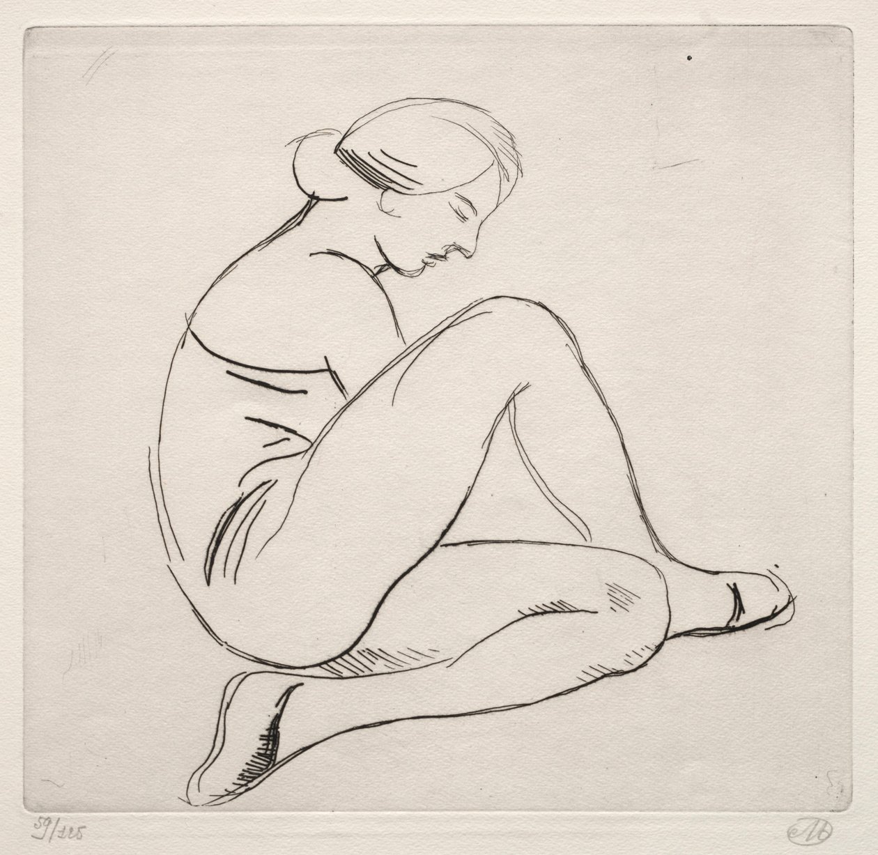 Sitzende Frau von Aristide Maillol