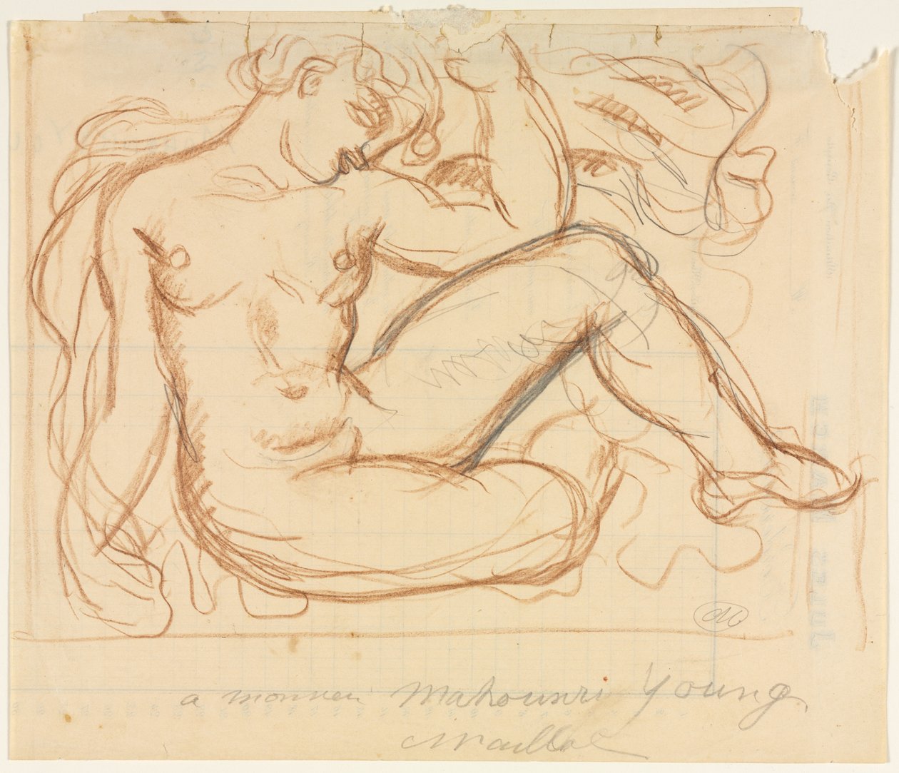 Aktstudie von Aristide Maillol