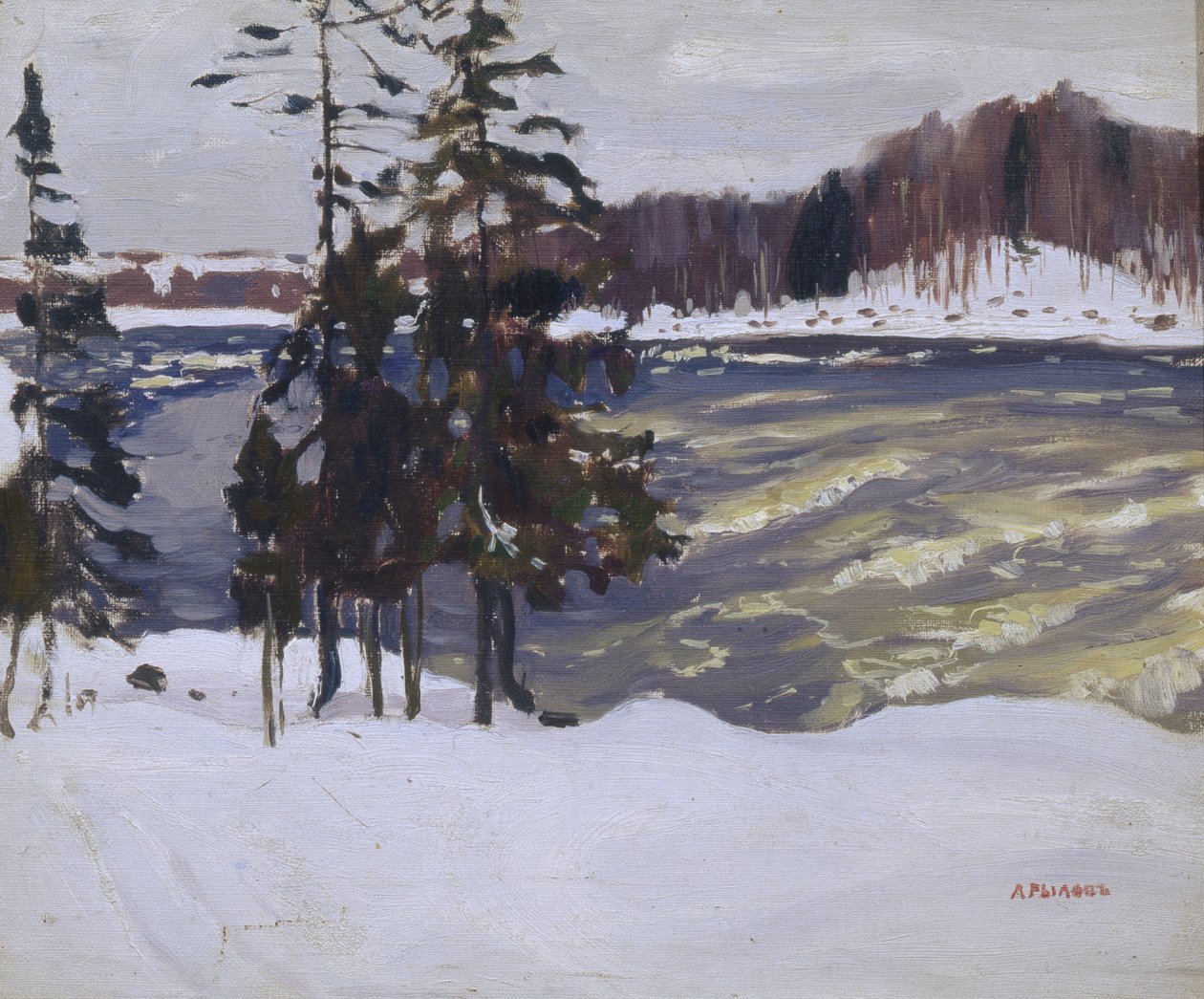 Imatra, 1912 von Arkadij Aleksandrovic Rylov