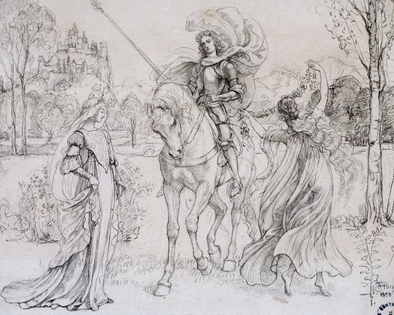 Begrüßung des Ritters, ca. 1880-1932 von Armand Point