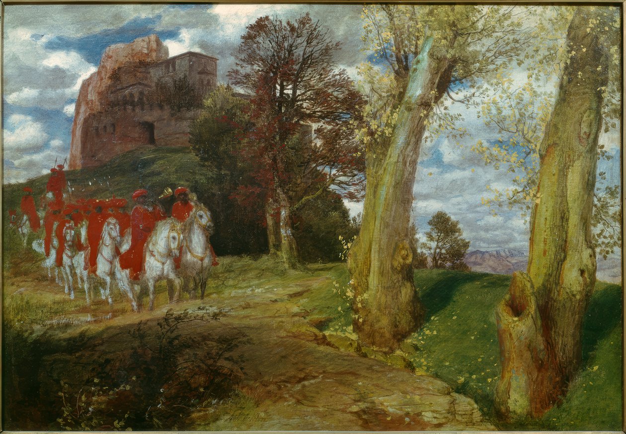 Ausritt der maurischen Reiter von Arnold Böcklin