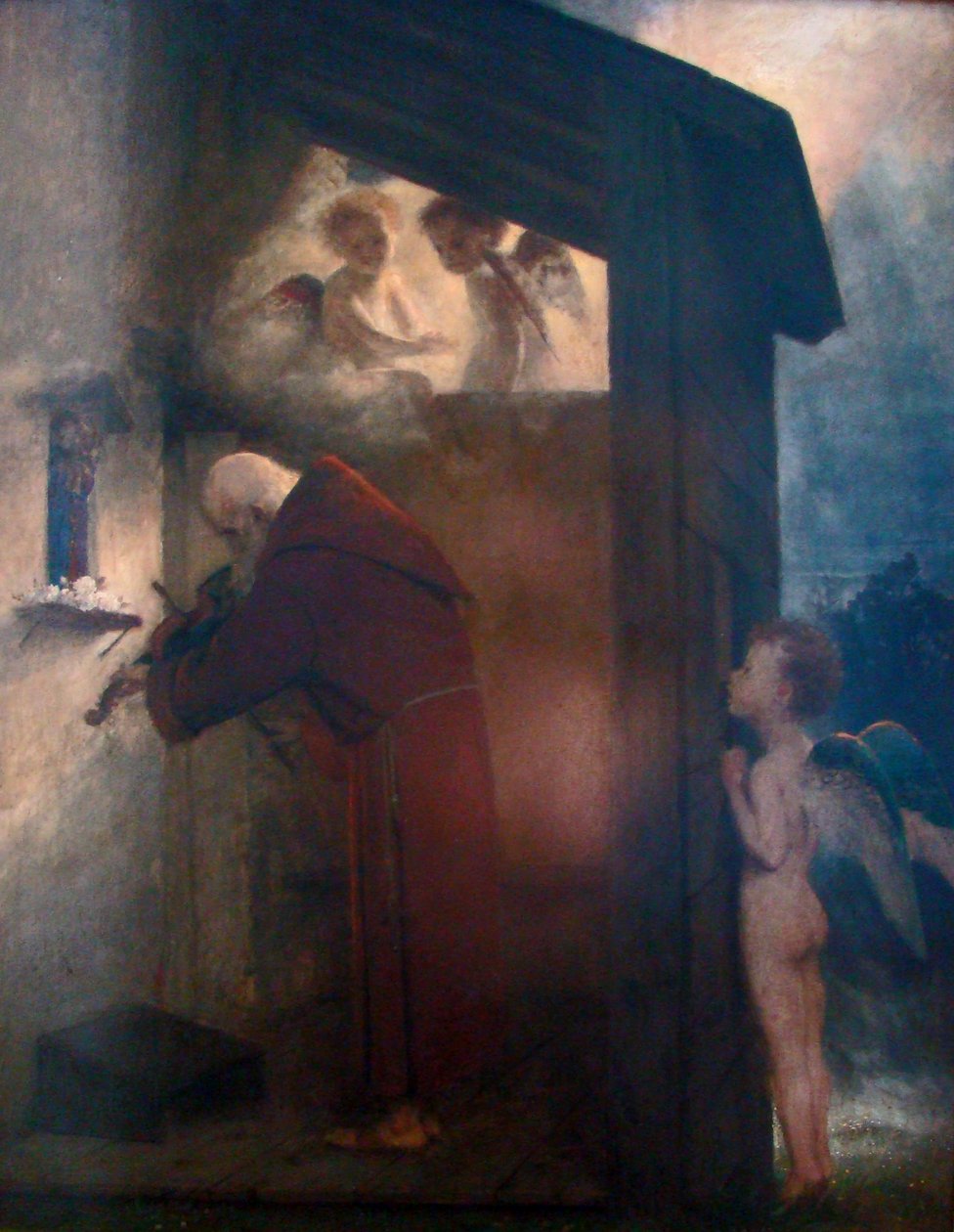 Einsiedler von Arnold Böcklin