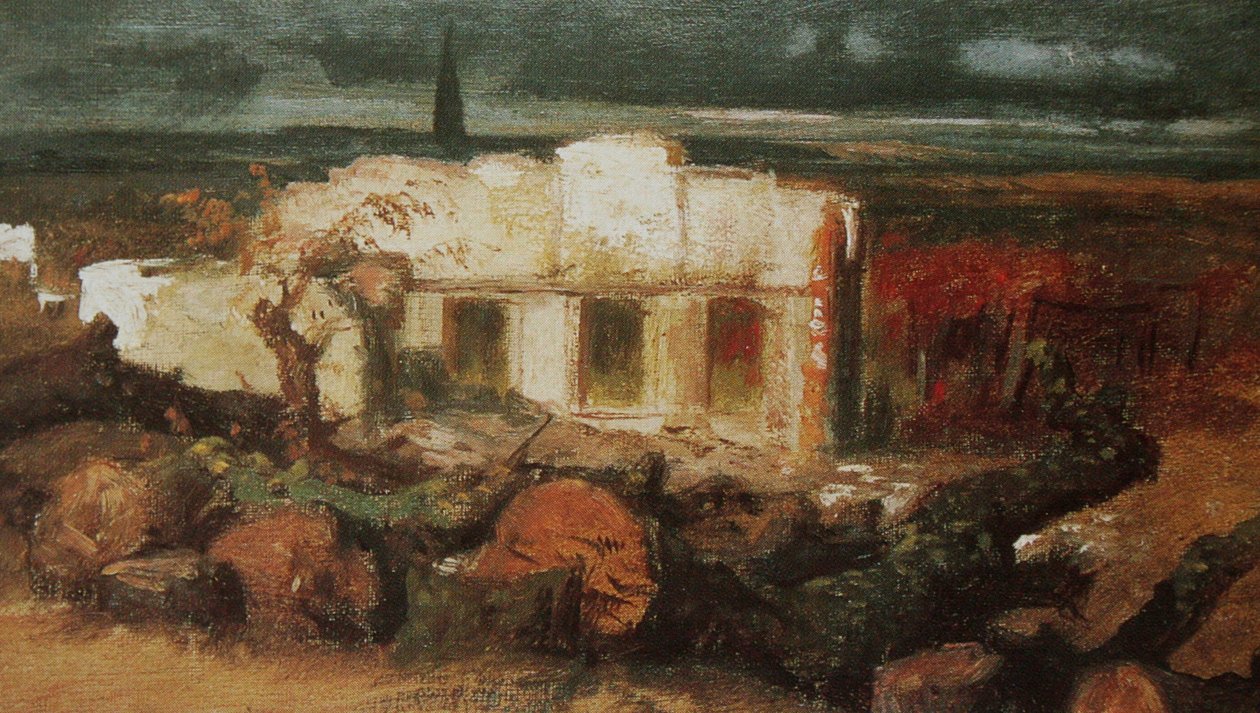 Haus bei Kehl von Arnold Böcklin