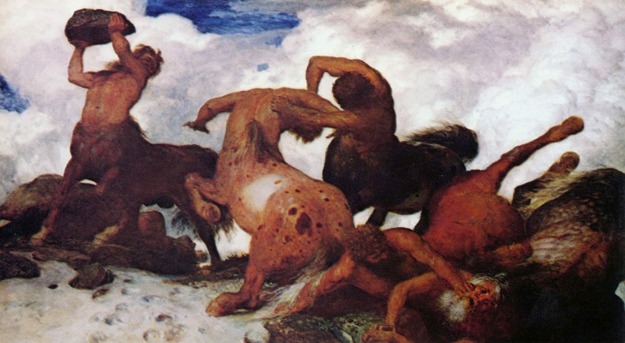 Kentaurenkampf von Arnold Böcklin