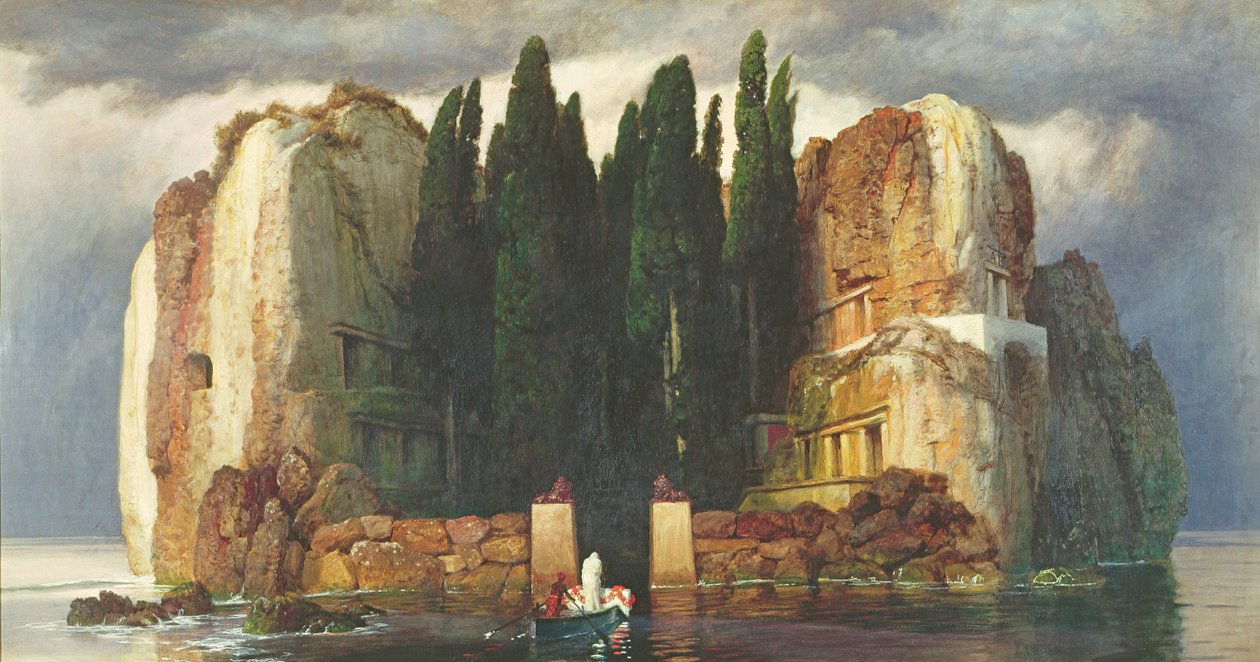 Die Insel der Toten von Arnold Böcklin