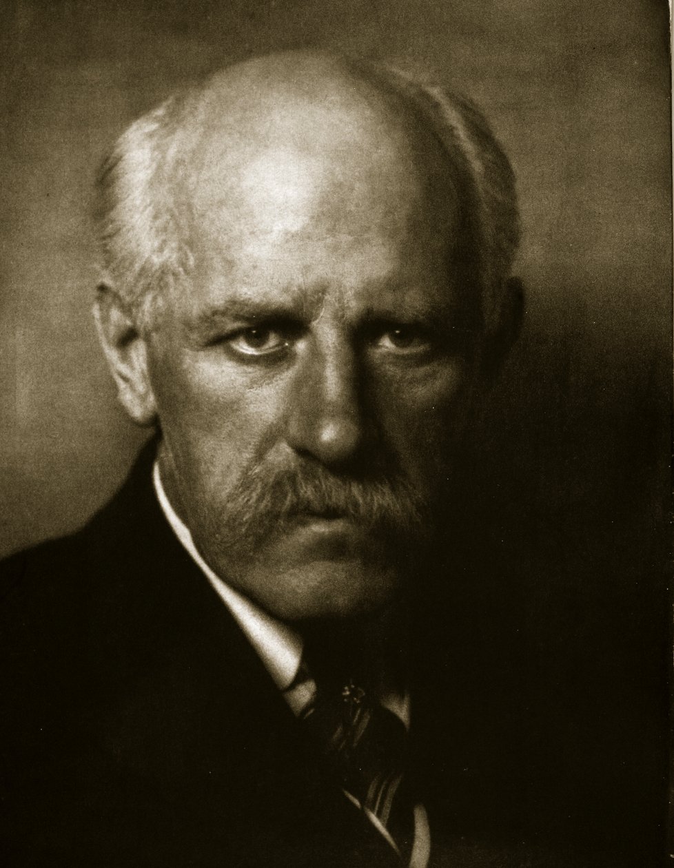 Fridtjof Nansen (Sepia-Foto) von Arnold Genthe