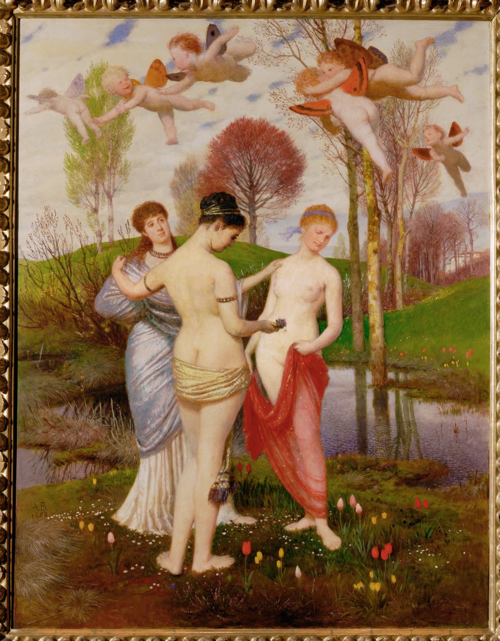Frühlingshymnus von Arnold Böcklin