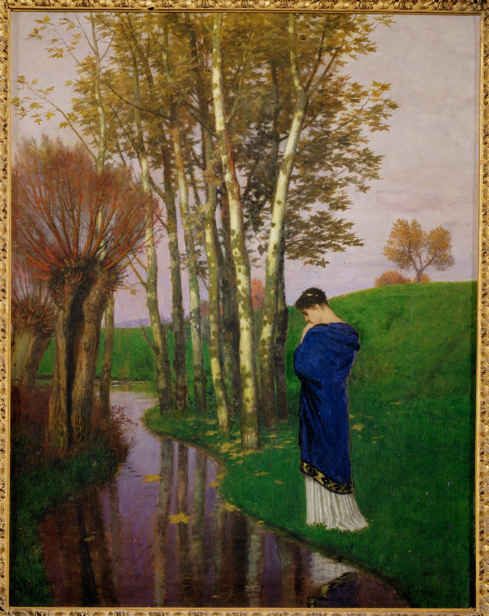 Herbstgedanken von Arnold Böcklin