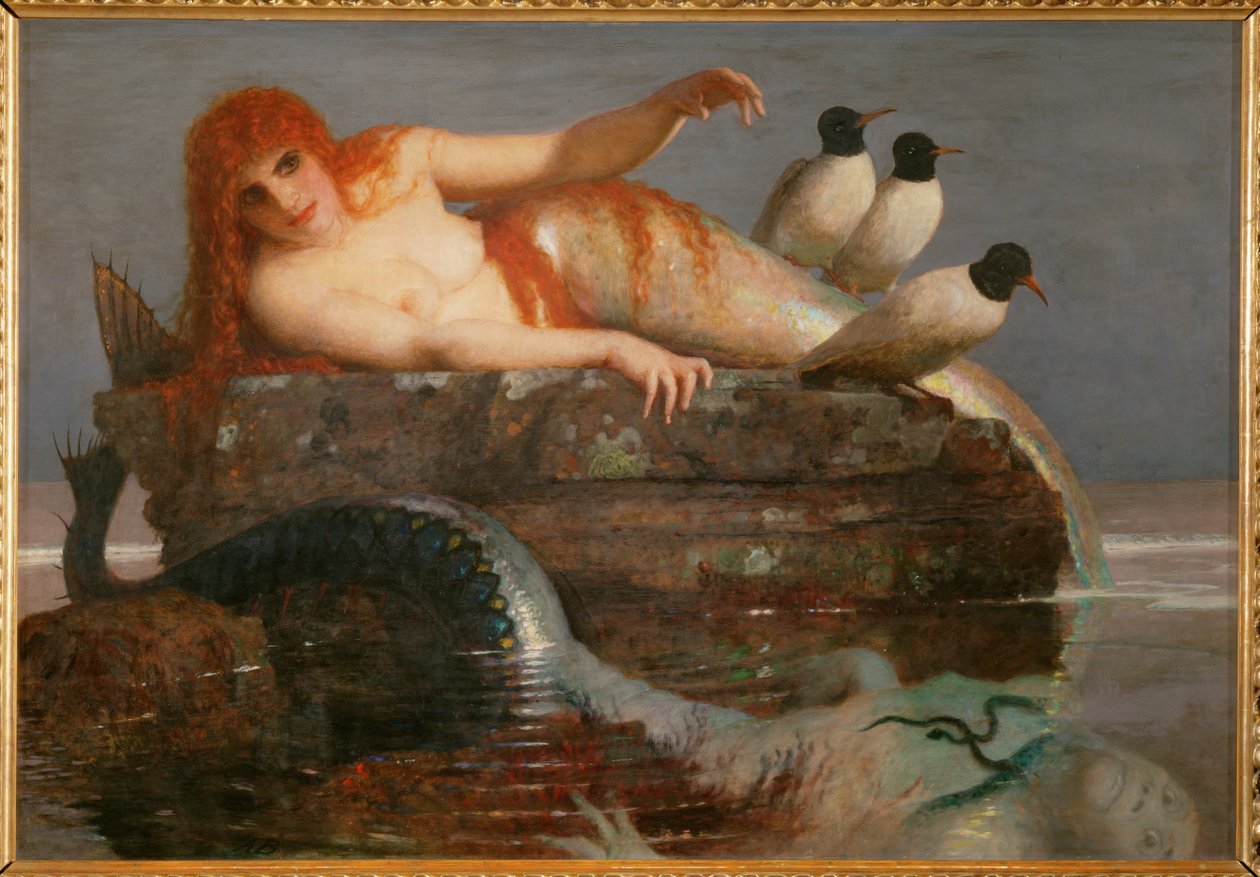 Meeresstille von Arnold Böcklin