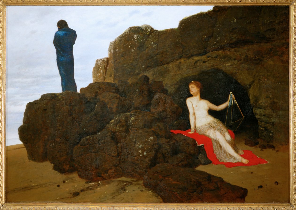 Odysseus und Kalypso von Arnold Böcklin