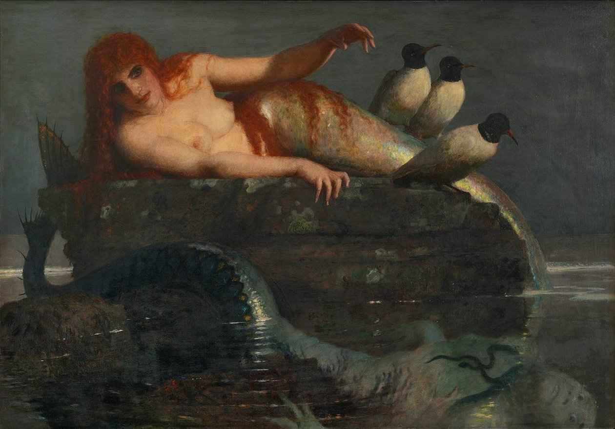 Ruhige See, 1886-1887 von Arnold Böcklin