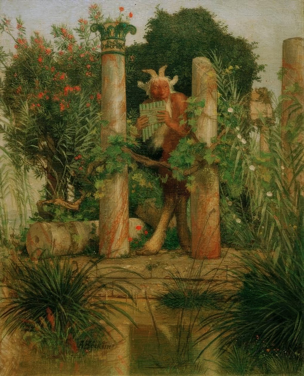 Idylle von Arnold Böcklin
