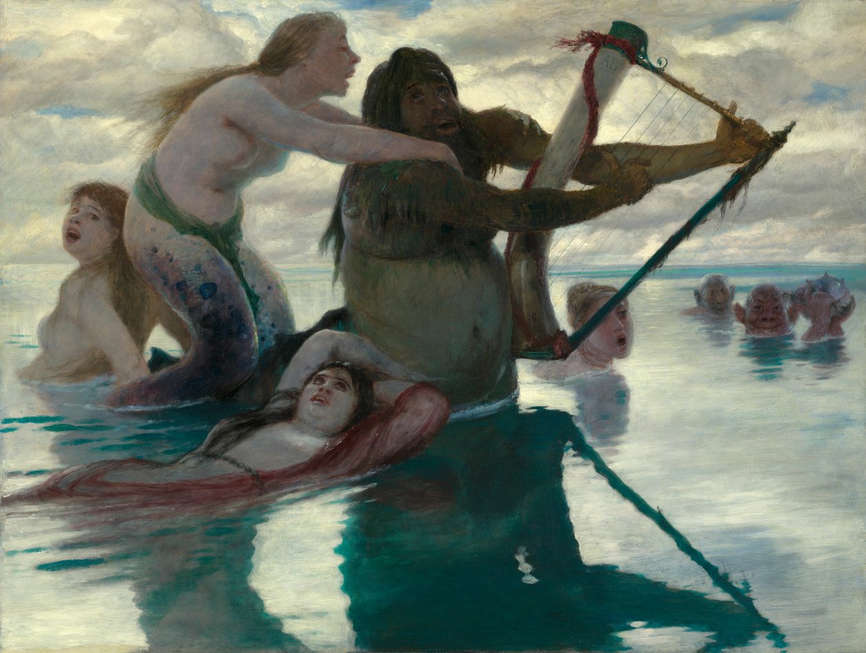 Im Meer von Arnold Böcklin