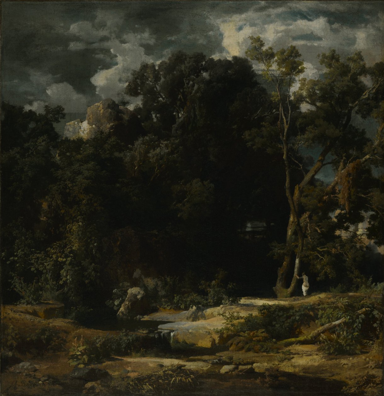 Römische Landschaft, 1852 von Arnold Böcklin