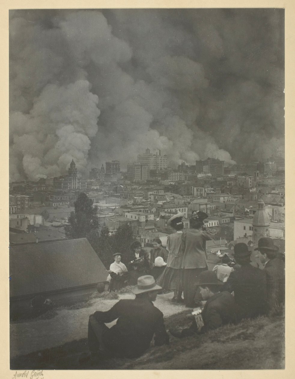 Erdbeben in San Francisco von Arnold Genthe