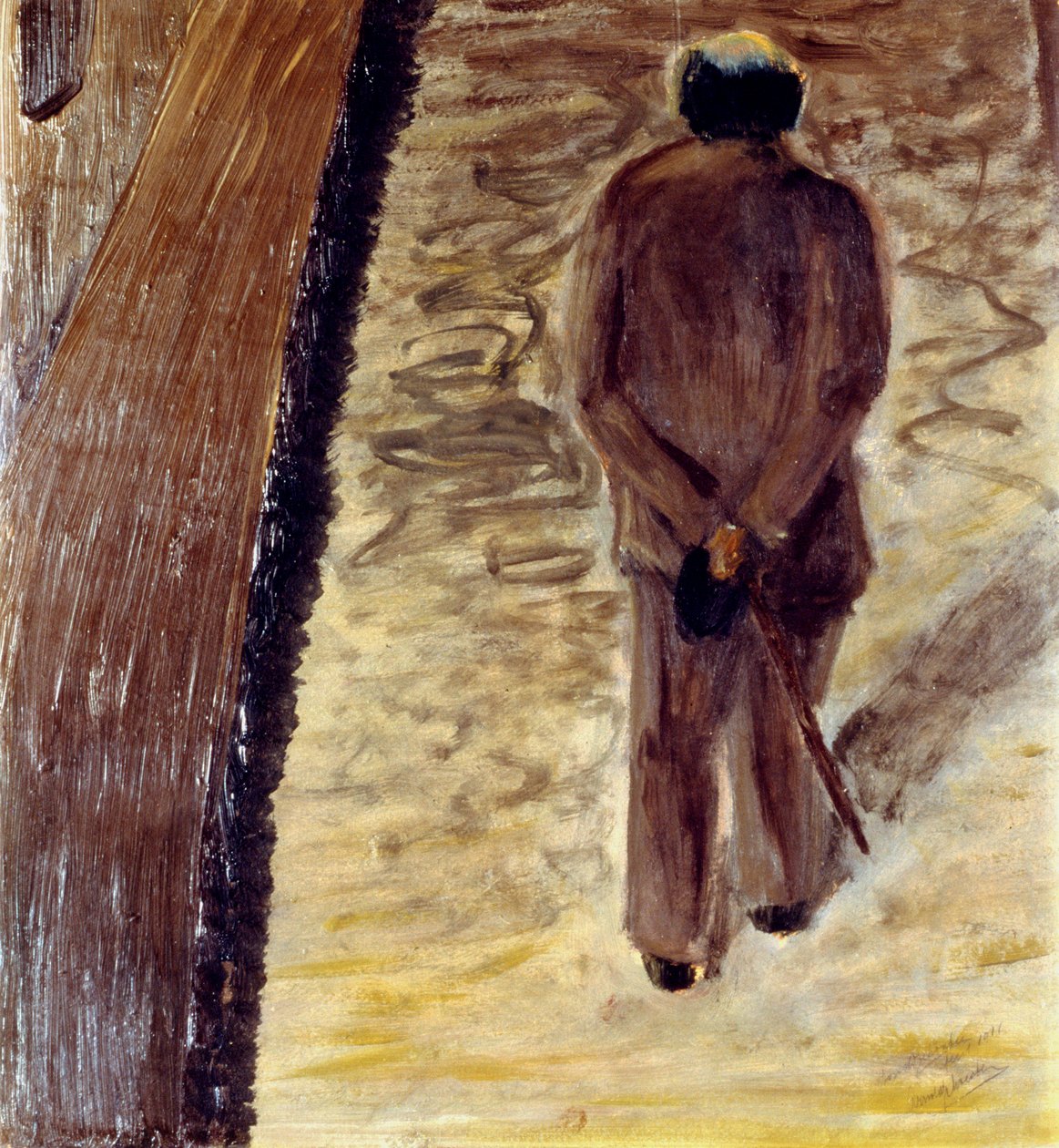 Selbstporträt von Arnold Schoenberg