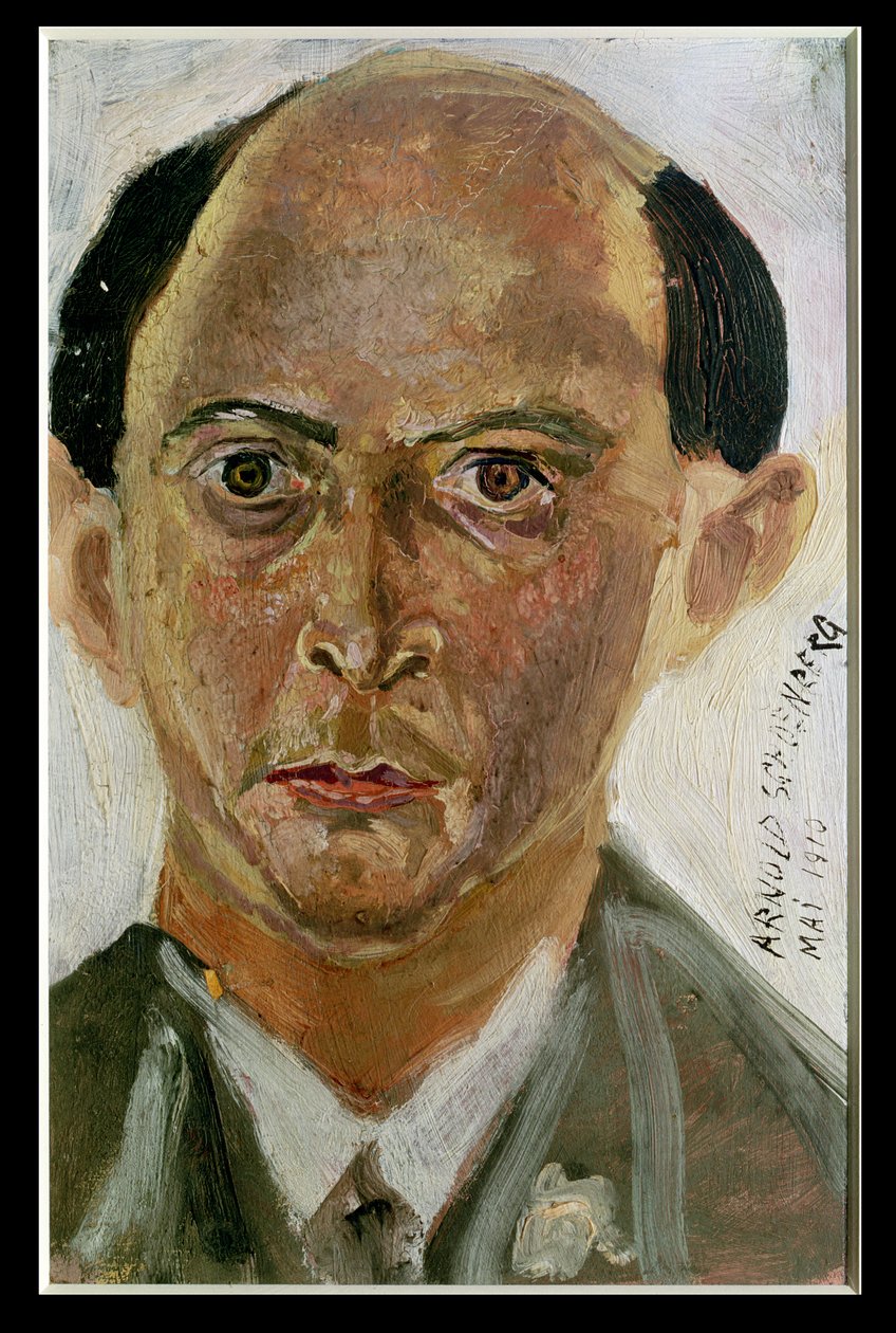 Selbstporträt von Arnold Schoenberg
