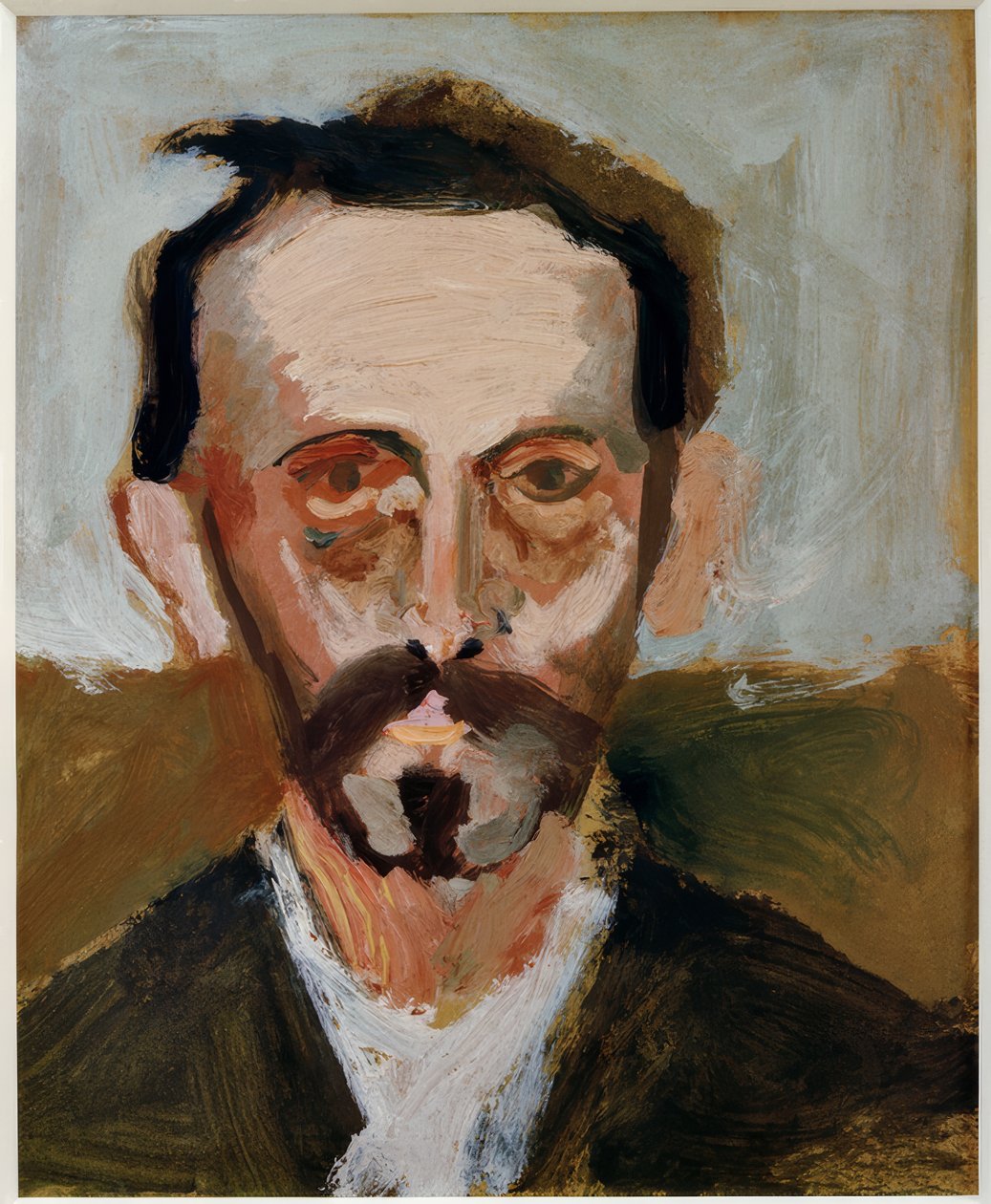 Porträt eines Mannes von Arnold Schönberg