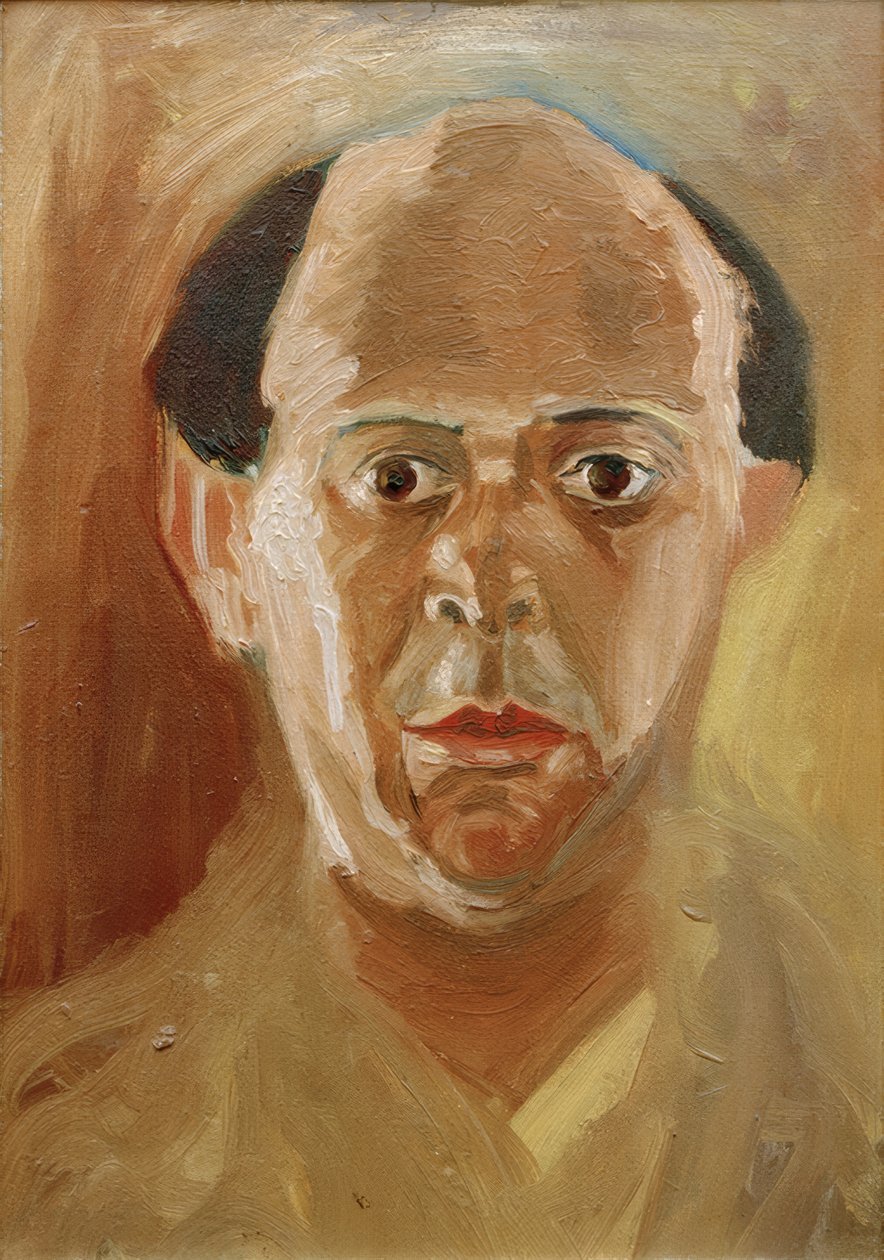 Selbstporträt von Arnold Schönberg
