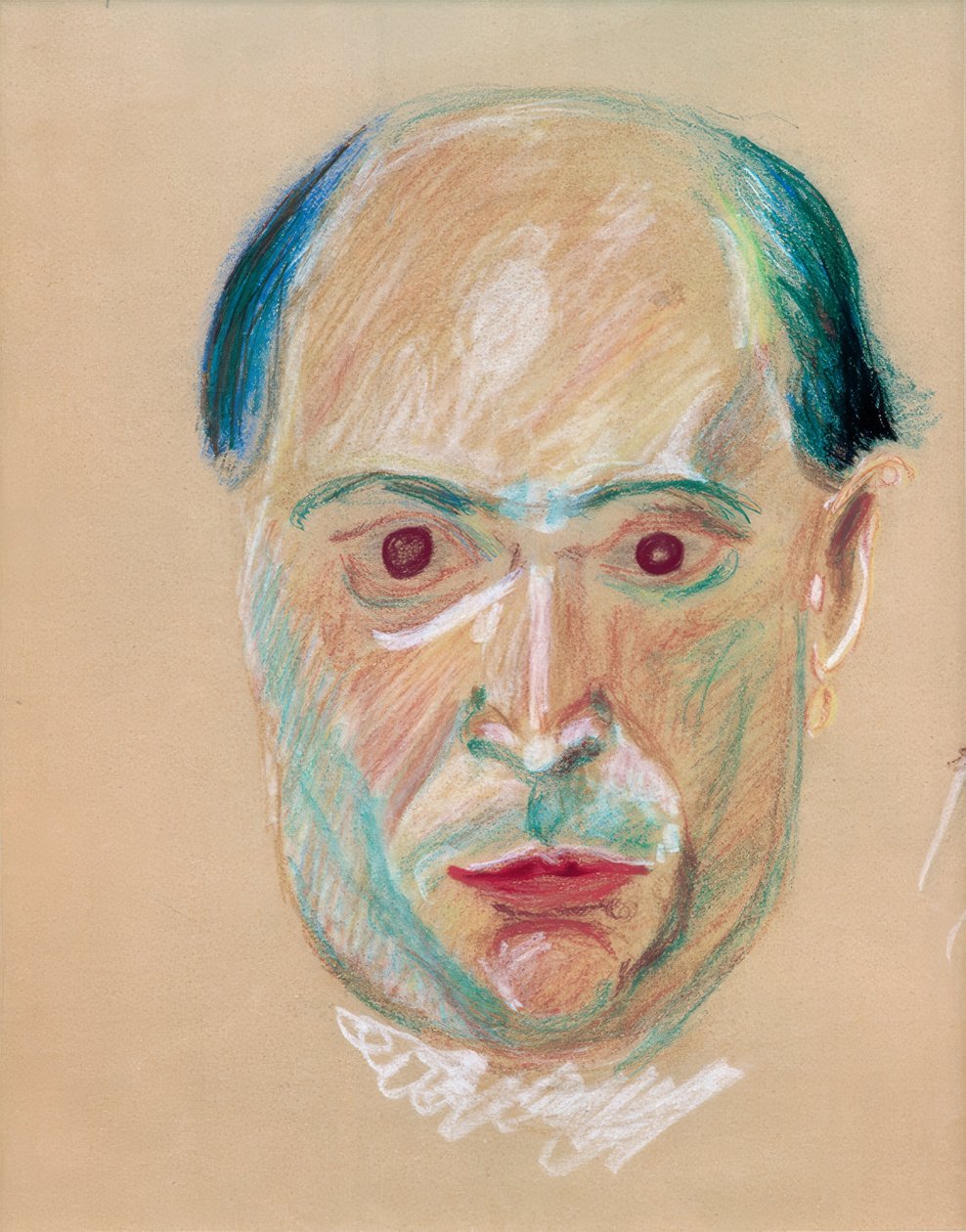 Selbstporträt von Arnold Schönberg