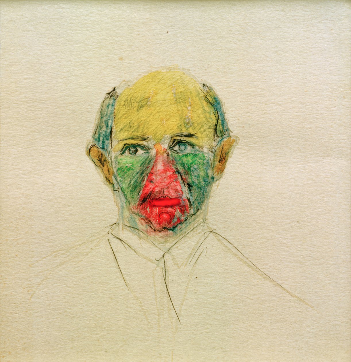 Selbstporträt von Arnold Schönberg