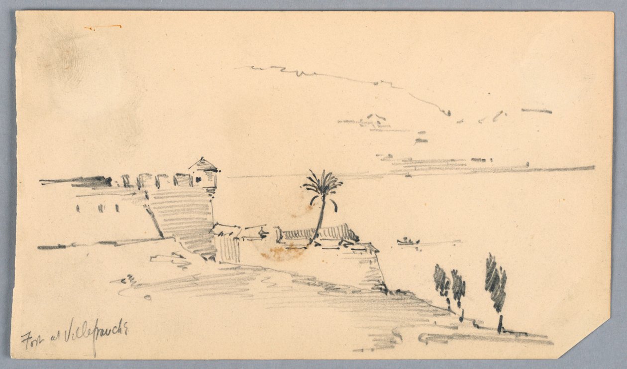 Festung in Villefranche von Arnold William Brunner