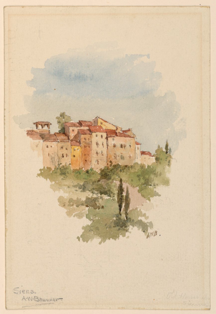 Siena von Arnold William Brunner