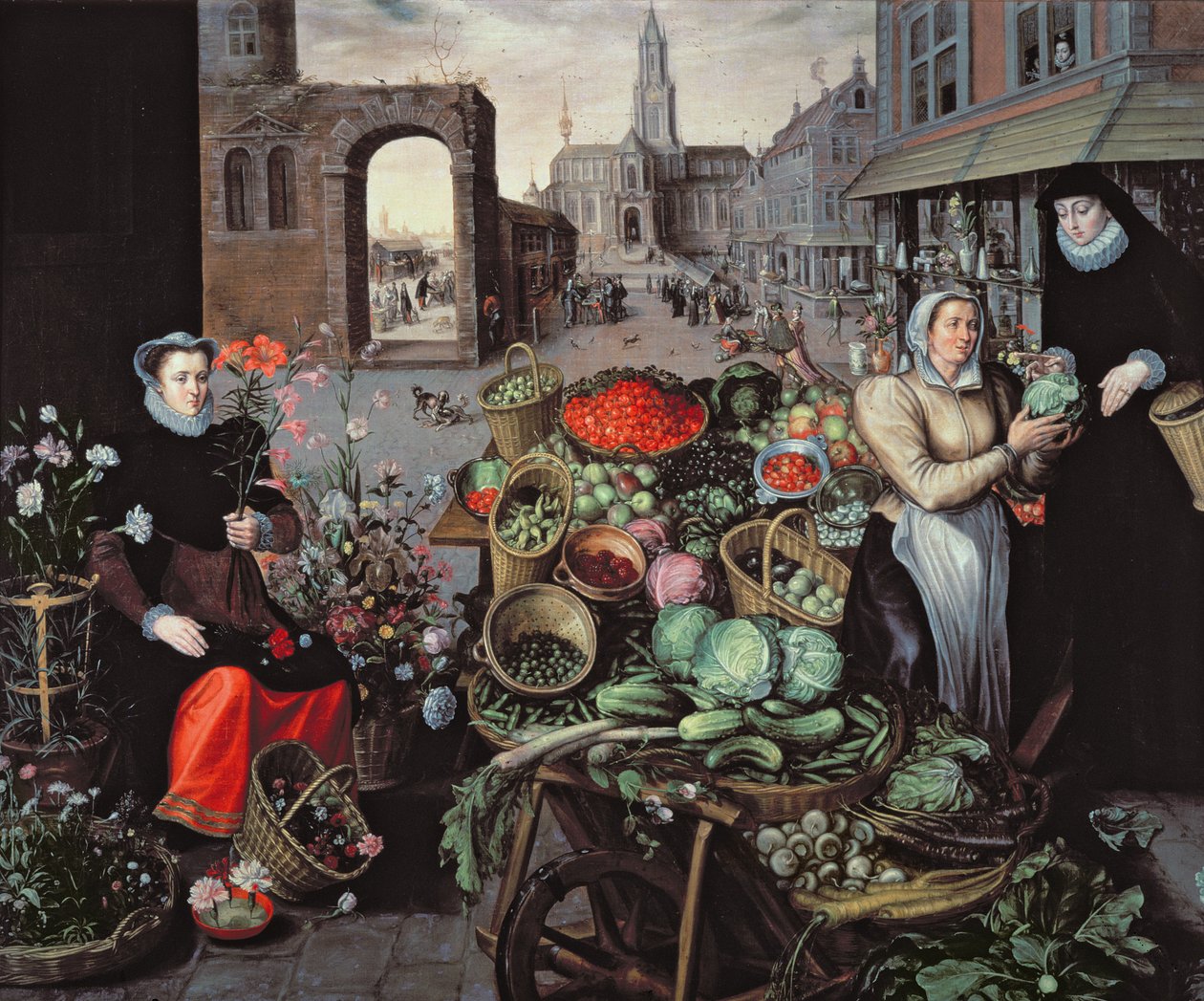 Gemüse- und Blumenmarkt von Arnout de Muyser