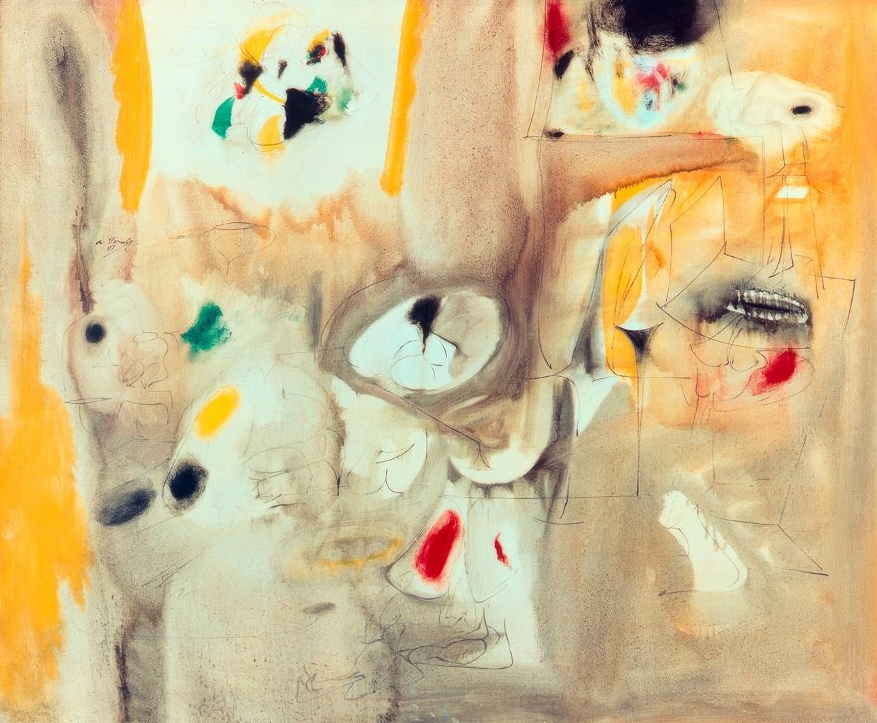 Den Kalender machen von Arshile Gorky