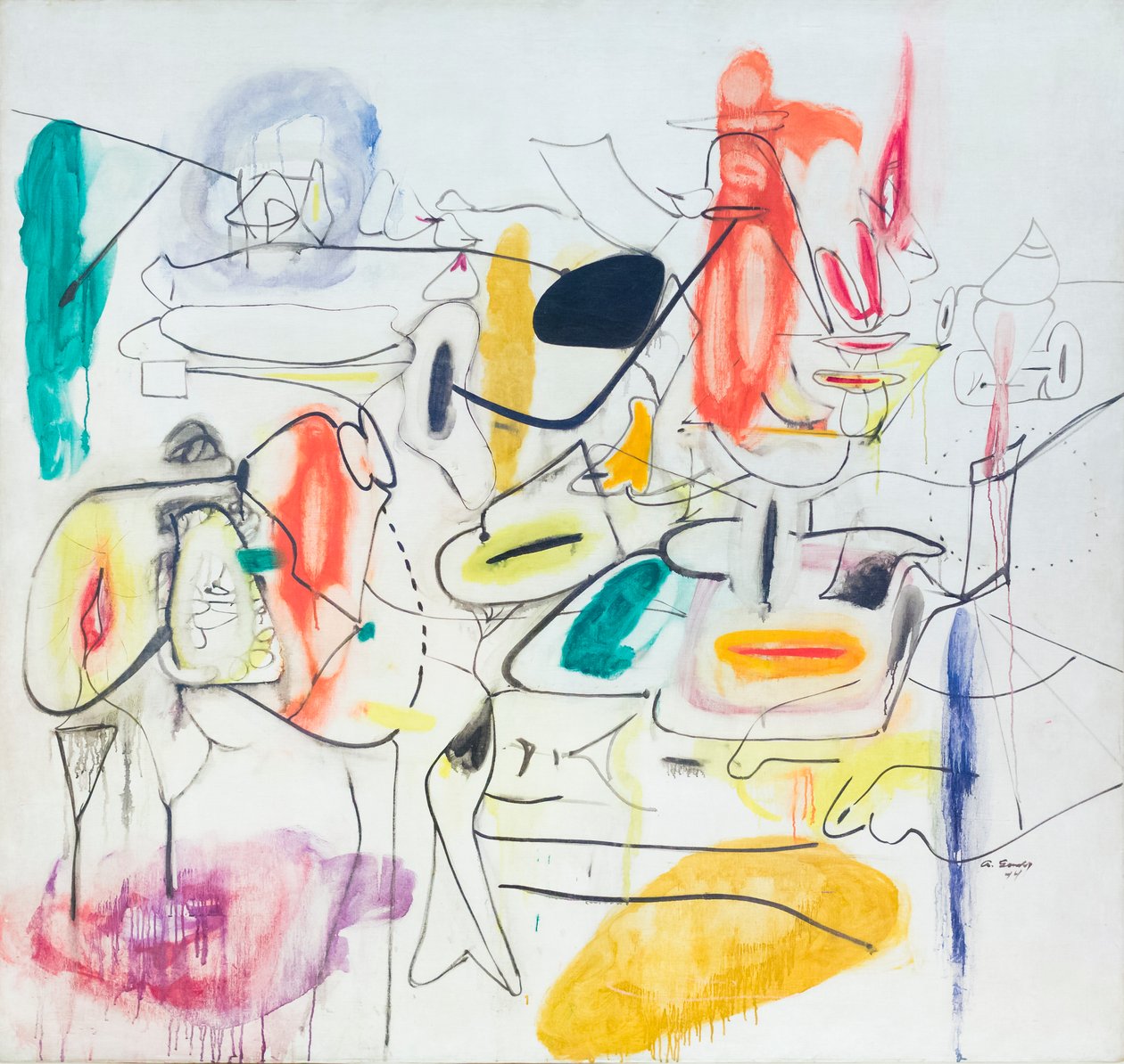 Ohne Titel von Arshile Gorky