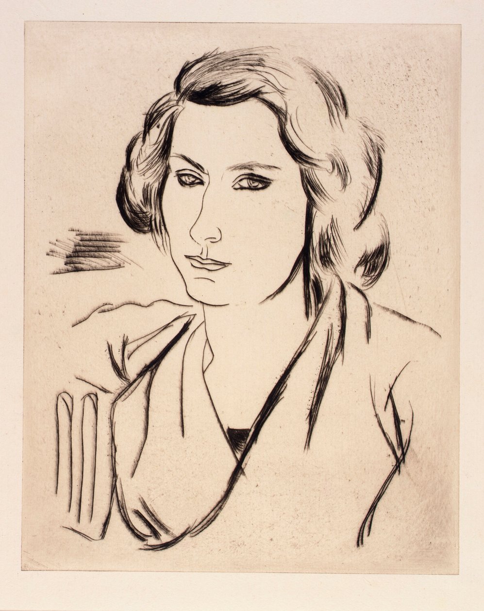 Junge Frau von Arshile Gorky