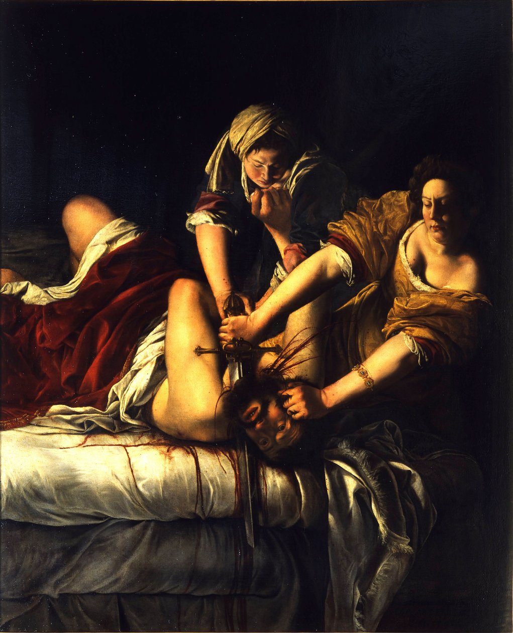 Judith enthauptet Holofernes von Artemisia Gentileschi