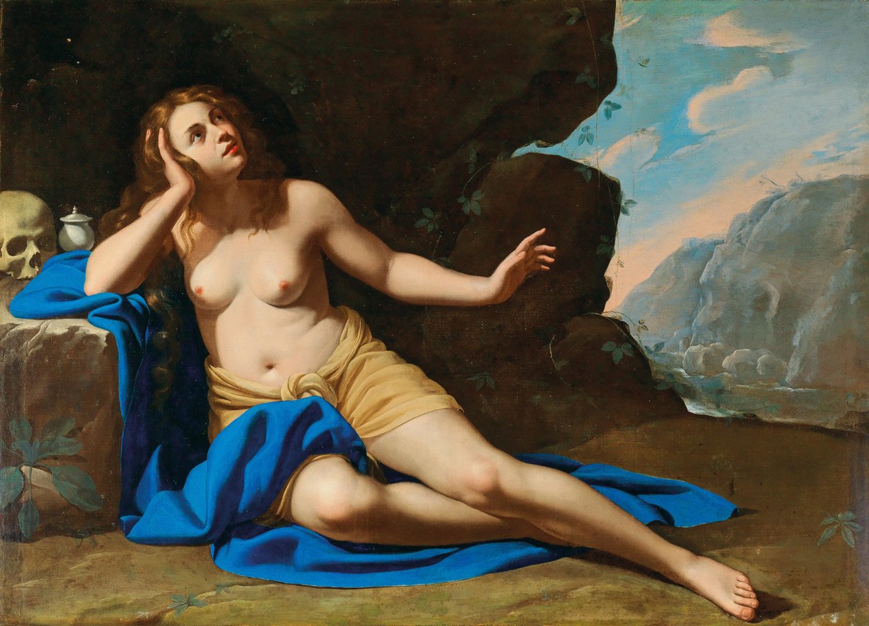 Die heilige Maria Magdalena in Ekstase, 1640er Jahre von Artemisia Gentileschi