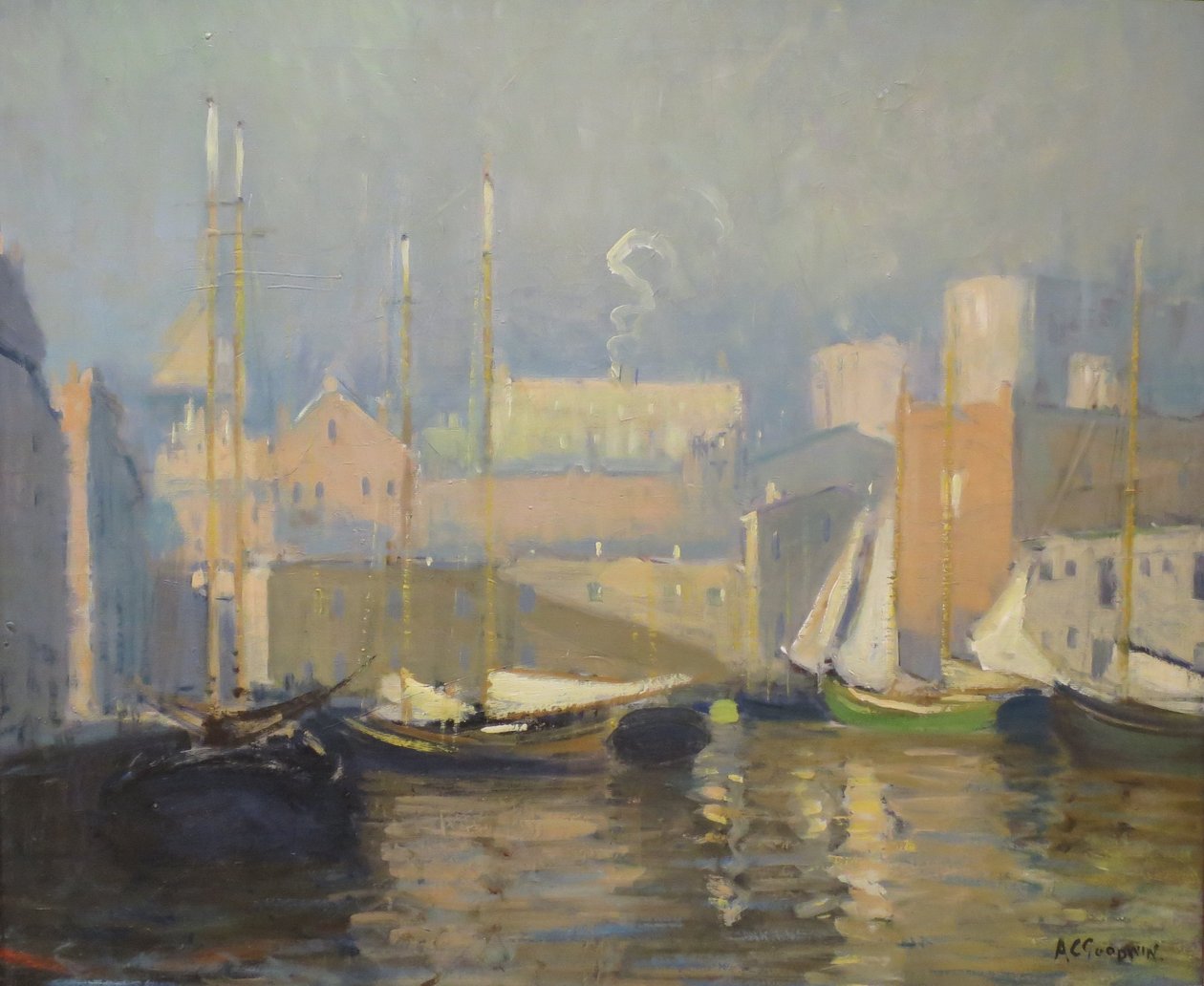 Tea Wharf, Boston von Arthur Clifton Goodwin
