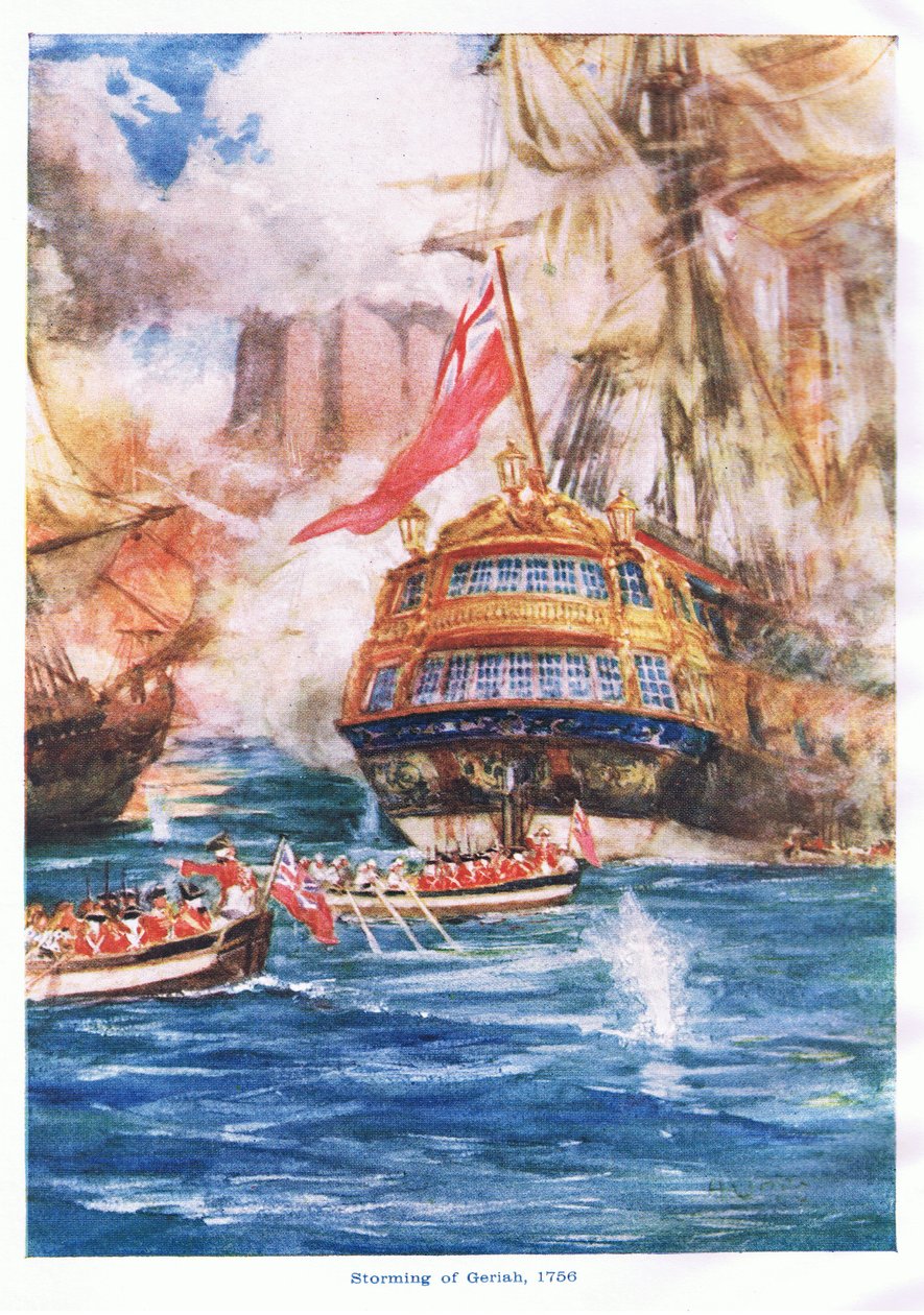 Die Erstürmung von Geriah 1756 von Arthur David McCormick