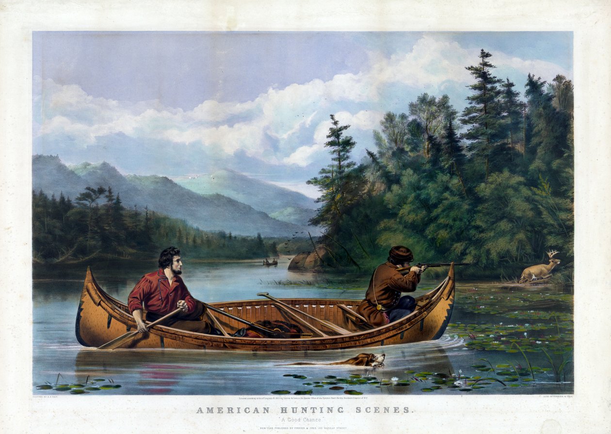 Eine gute Veränderung, veröffentlicht von Currier & Ives, ca. 1863 von Arthur Fitzwilliam after Tait