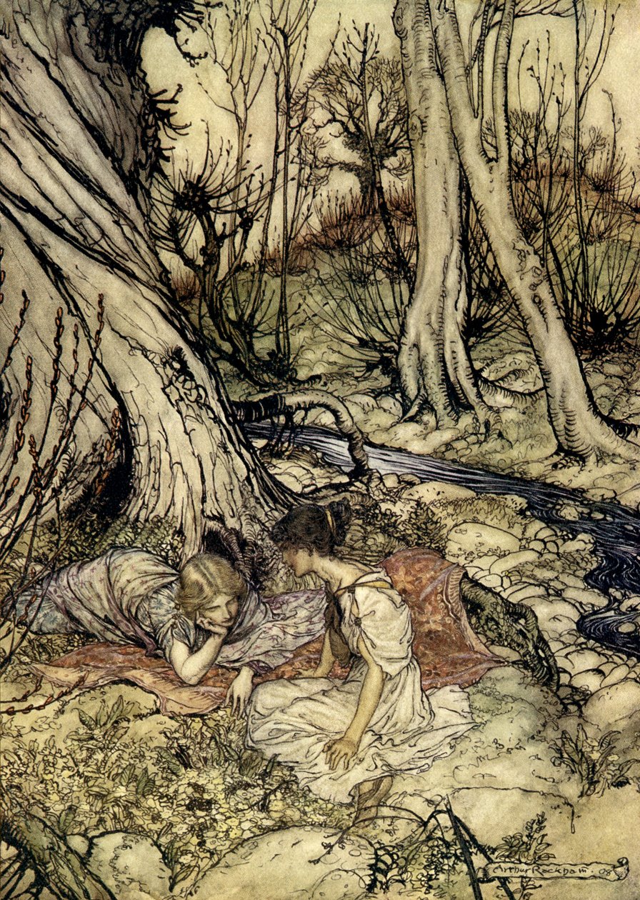 Ein Sommernachtstraum von Arthur Rackham