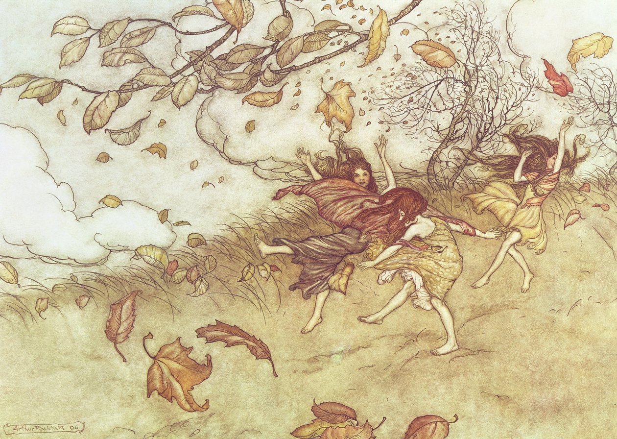 Herbstfeen aus 