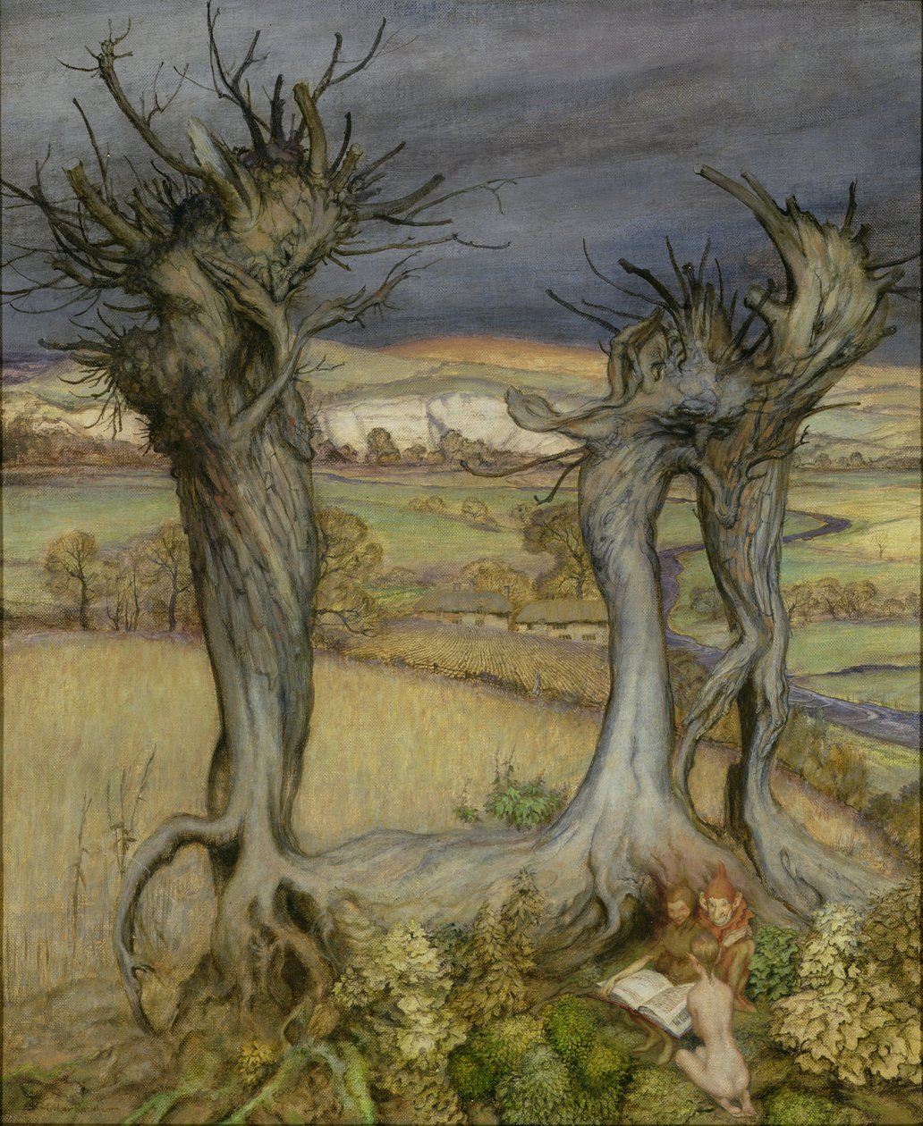In der Nähe von Amberley von Arthur Rackham