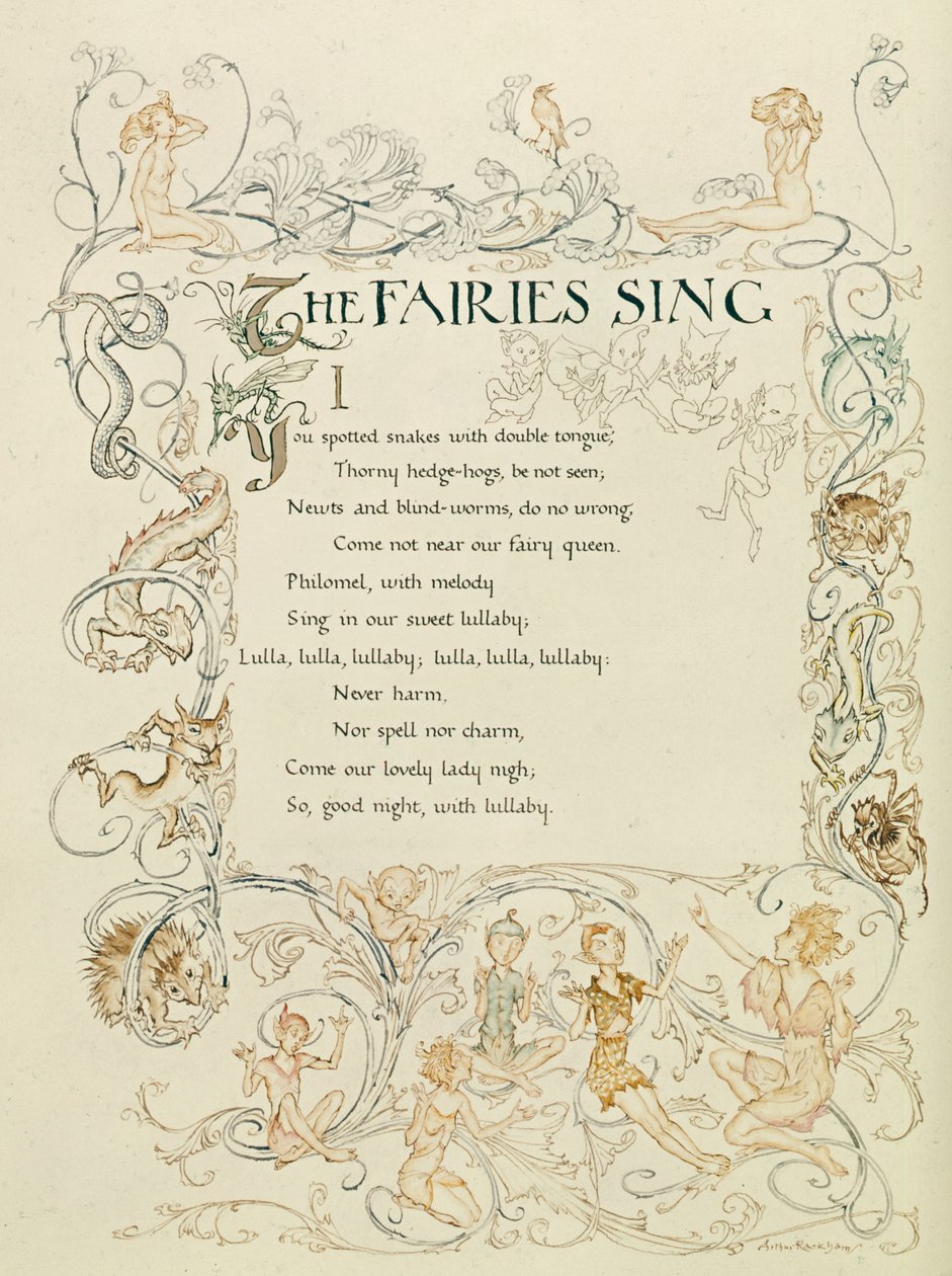 Die Feen singen, aus 