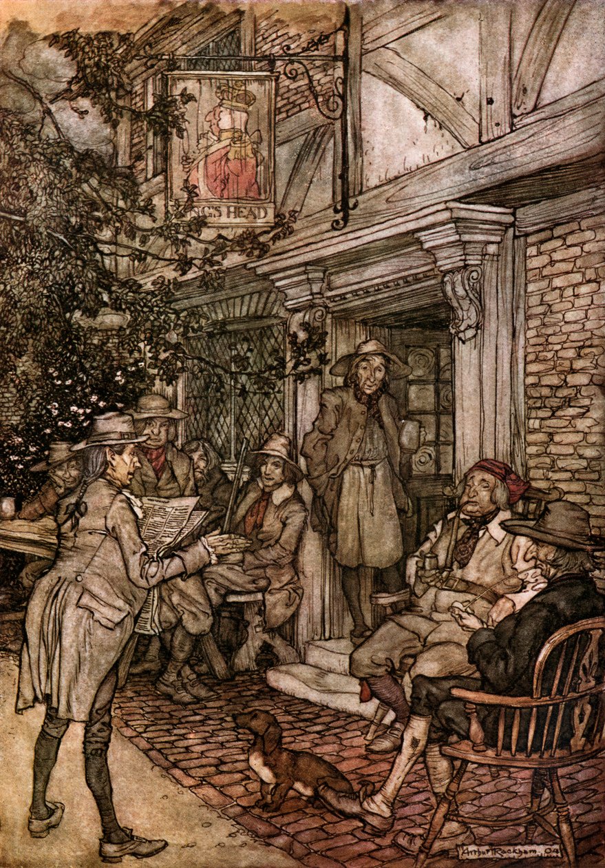 Washington Irvings Kurzgeschichte von Arthur Rackham