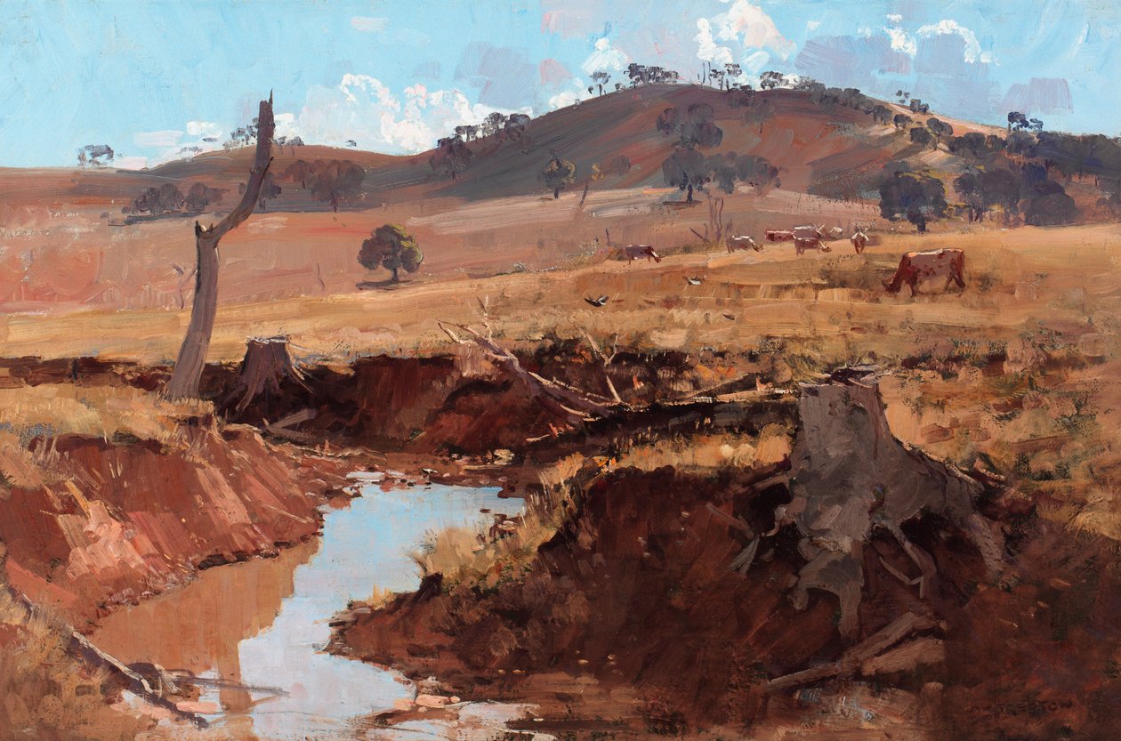 Der Bach von Arthur Streeton
