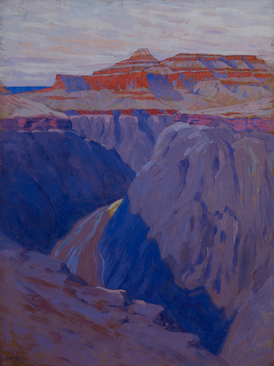 Der Zerstörer, ca. 1911-13 von Arthur Wesley Dow