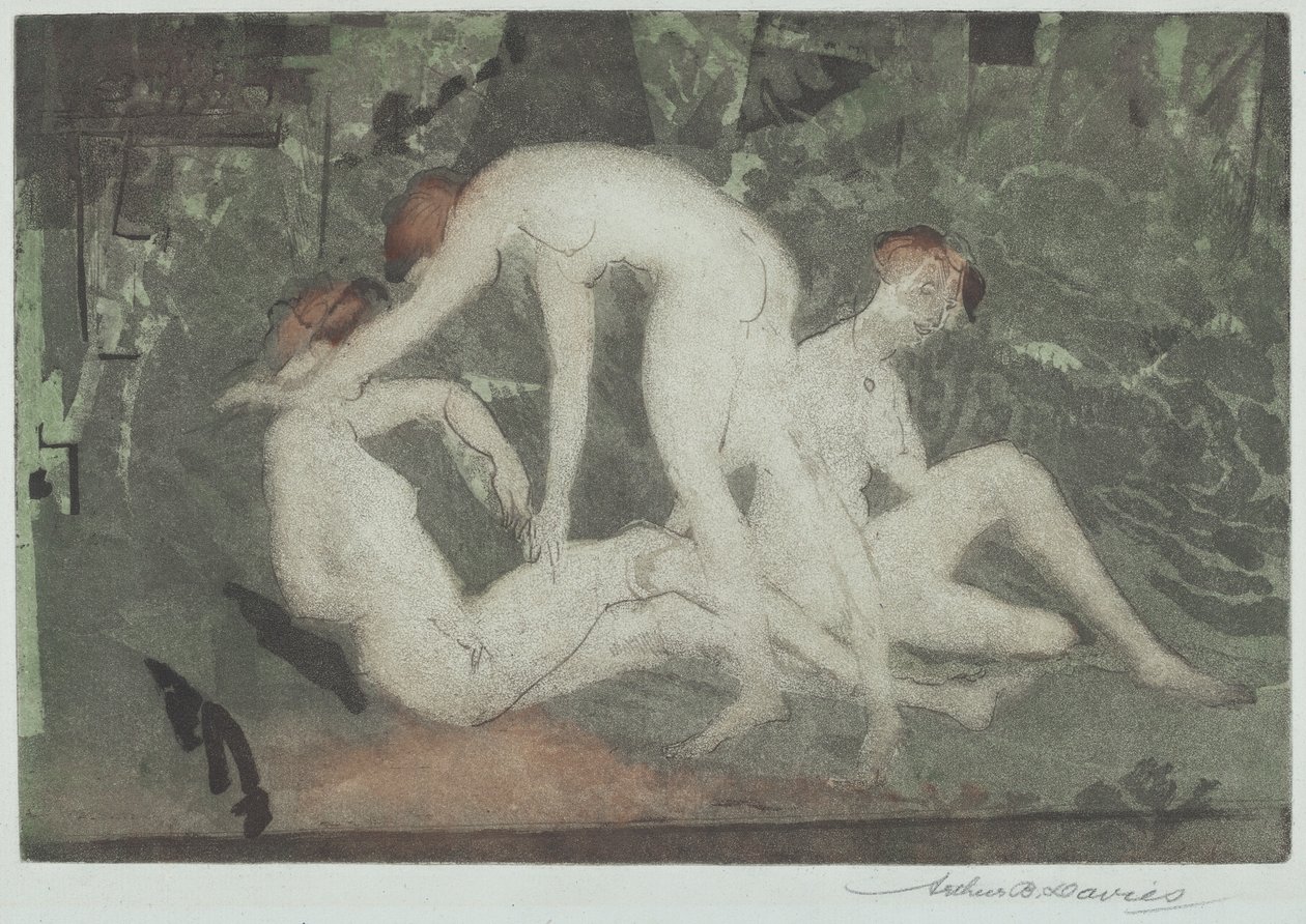 Gegen Grün von Arthur B. Davies