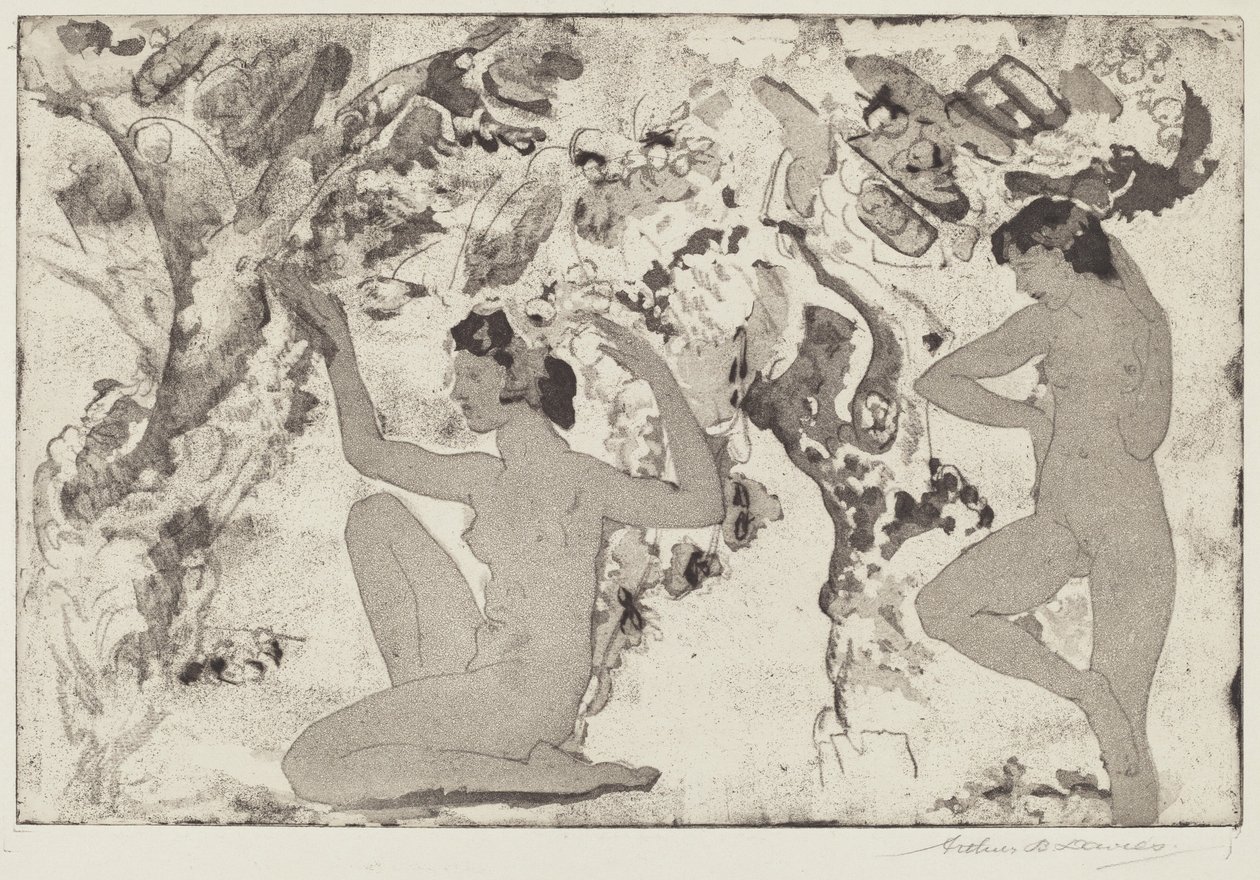 Gewinkelte Schönheit von Arthur B. Davies