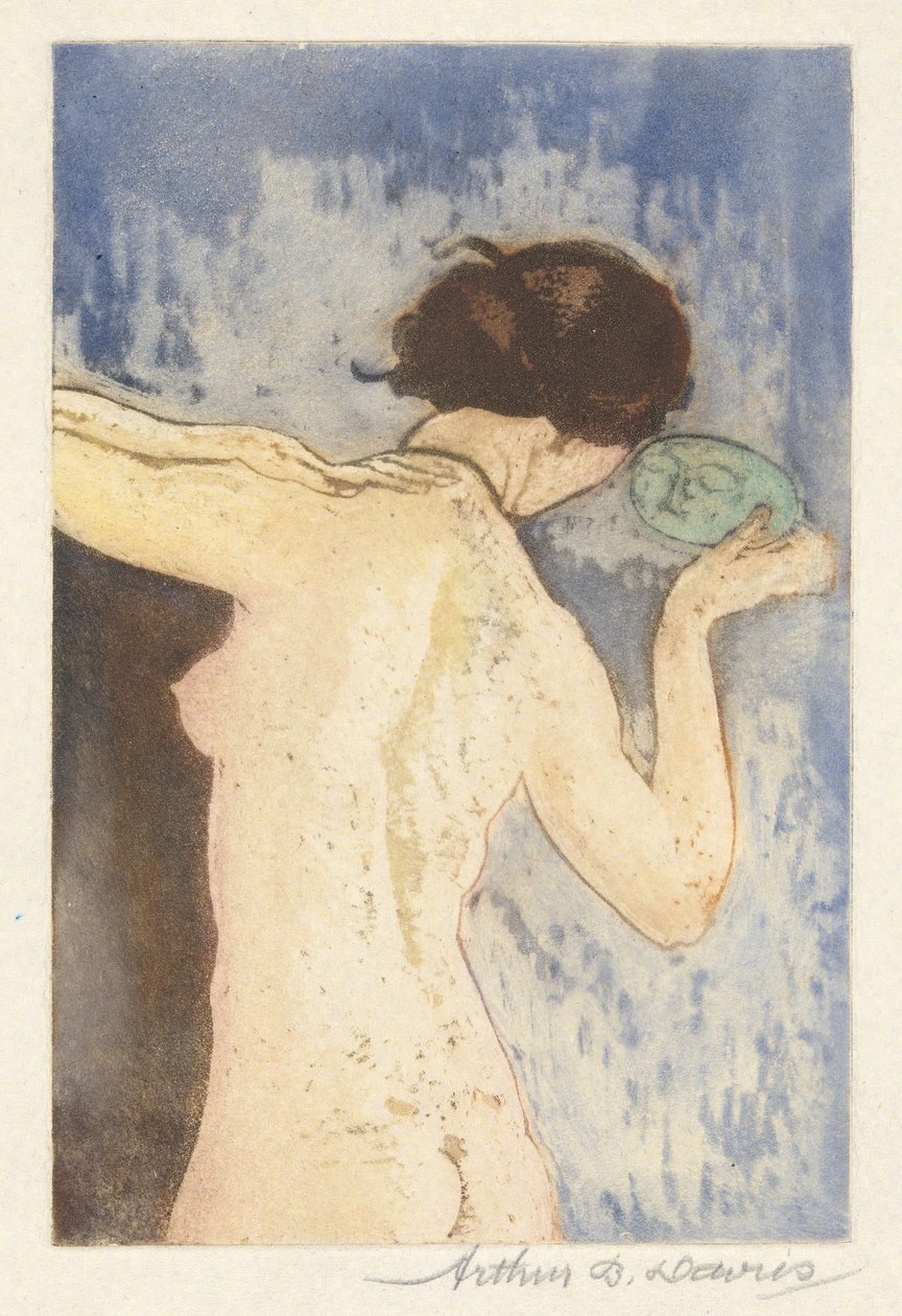 Antiker Spiegel von Arthur B. Davies