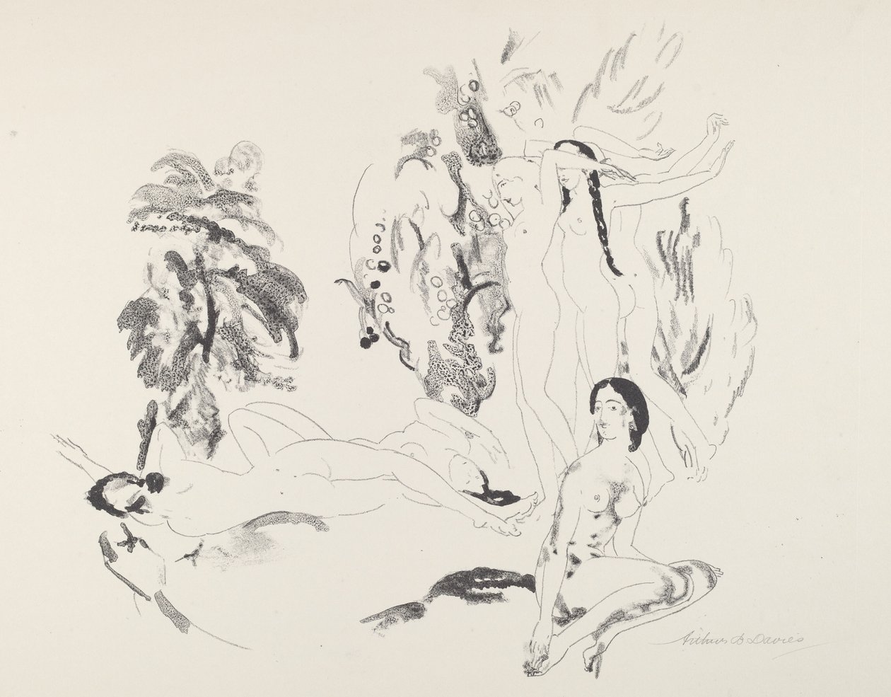 Vergehen der Träume von Arthur B. Davies